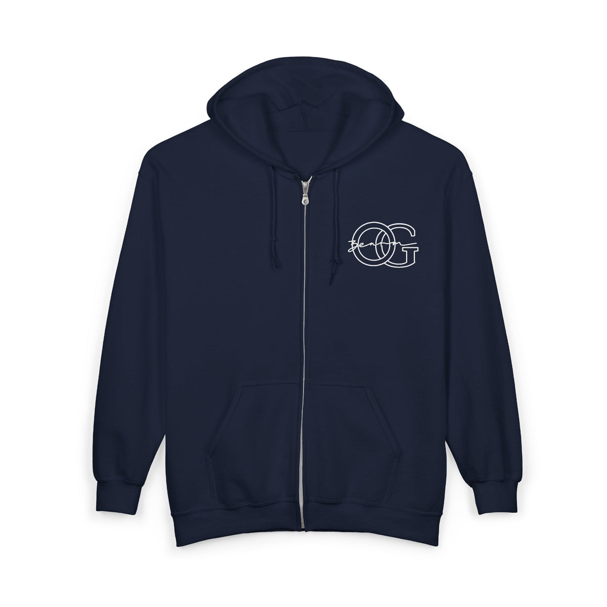 OG Basic Zip Hoodie —  by OG.clothing