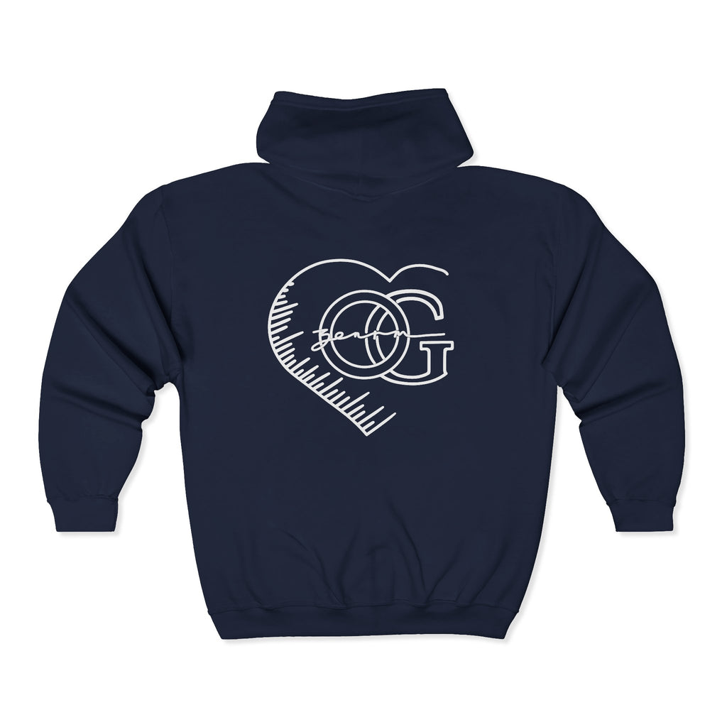 OG Heart Zipper - by OG.clothing