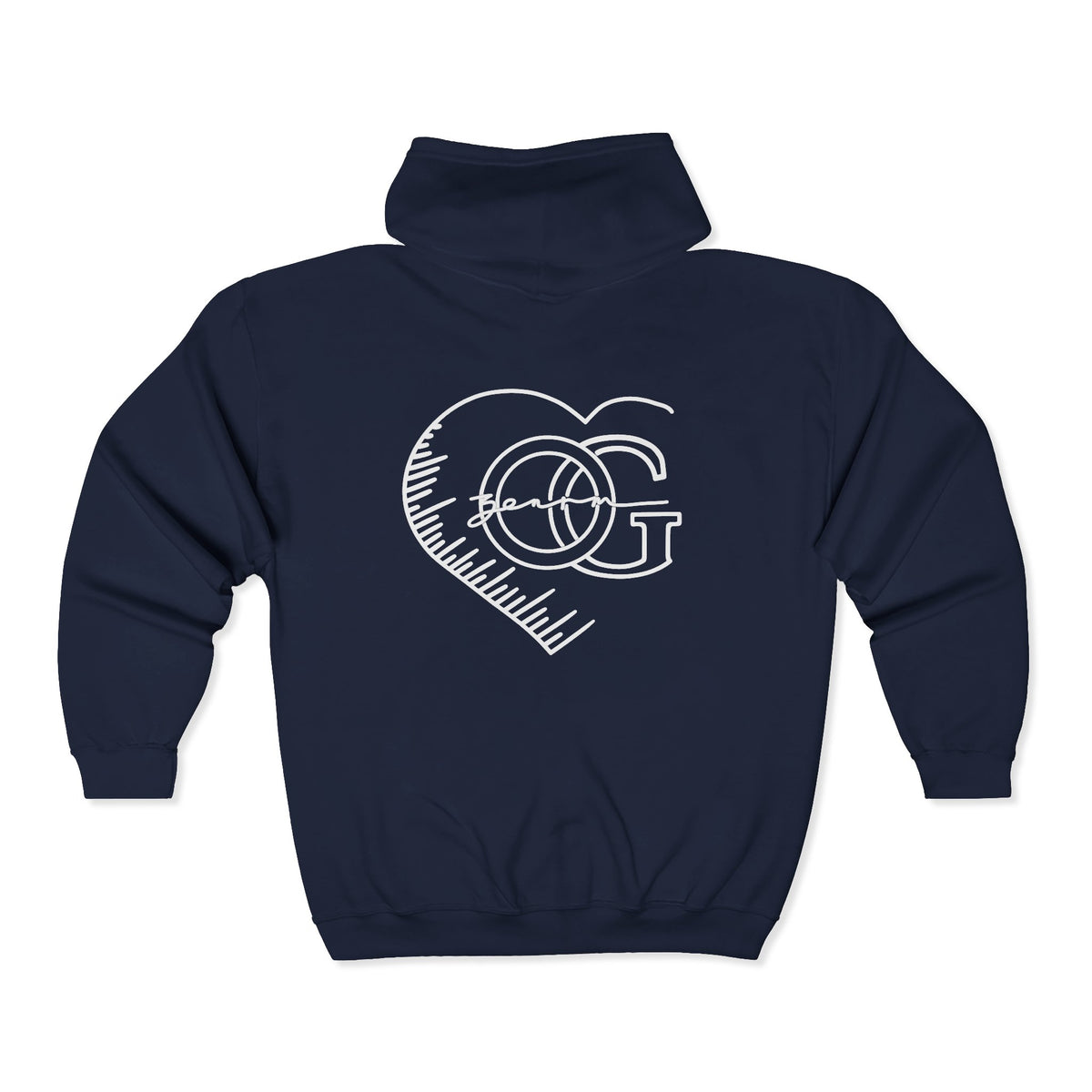 OG Heart Zipper - by OG.clothing