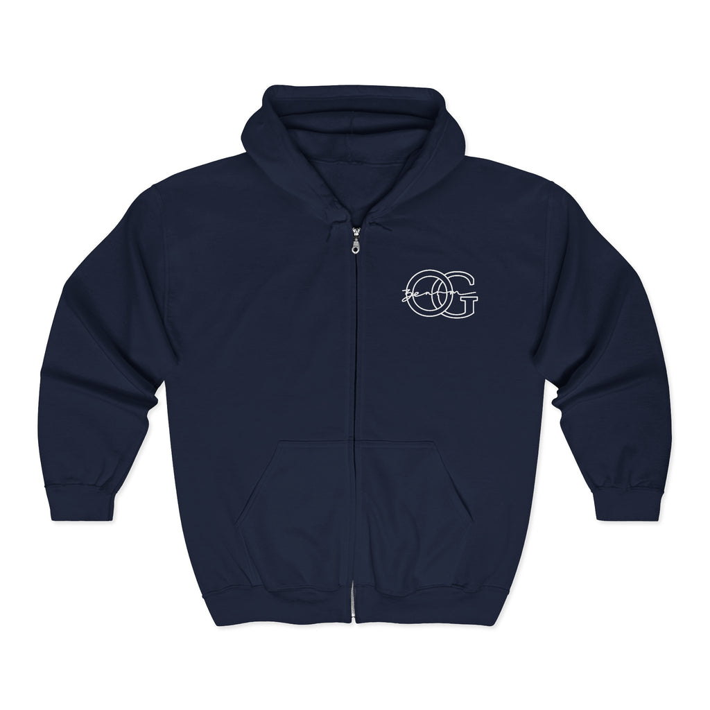 OG Basic Zip Hoodie —  by OG.clothing