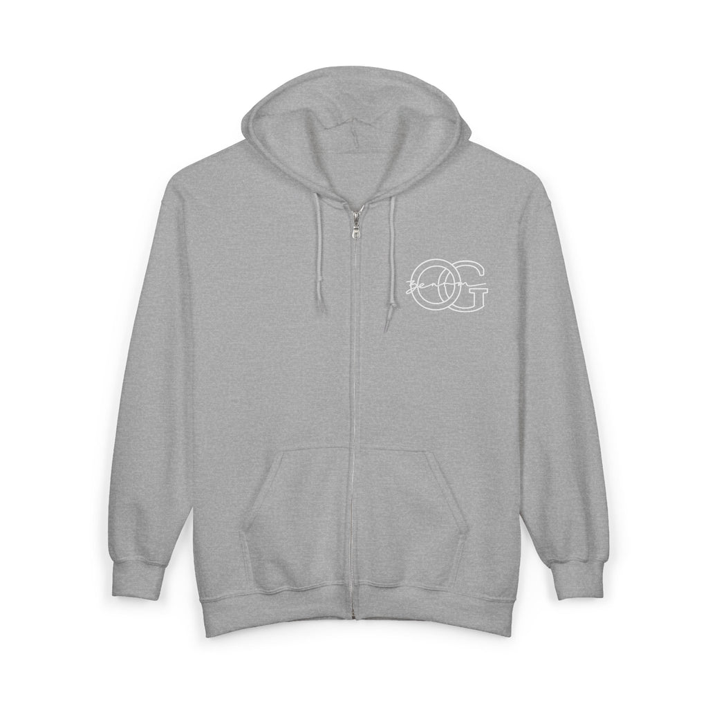 OG Basic Zip Hoodie —  by OG.clothing