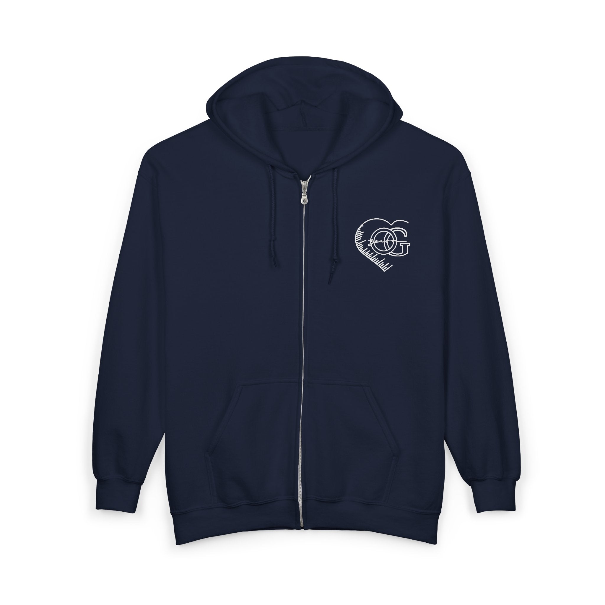 OG Heart Zipper - by OG.clothing