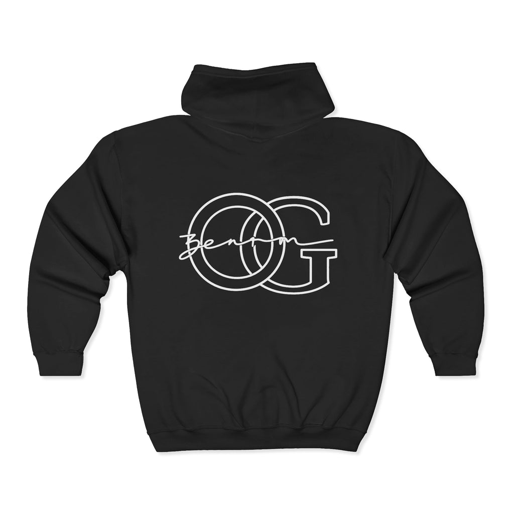 OG Basic Zip Hoodie —  by OG.clothing