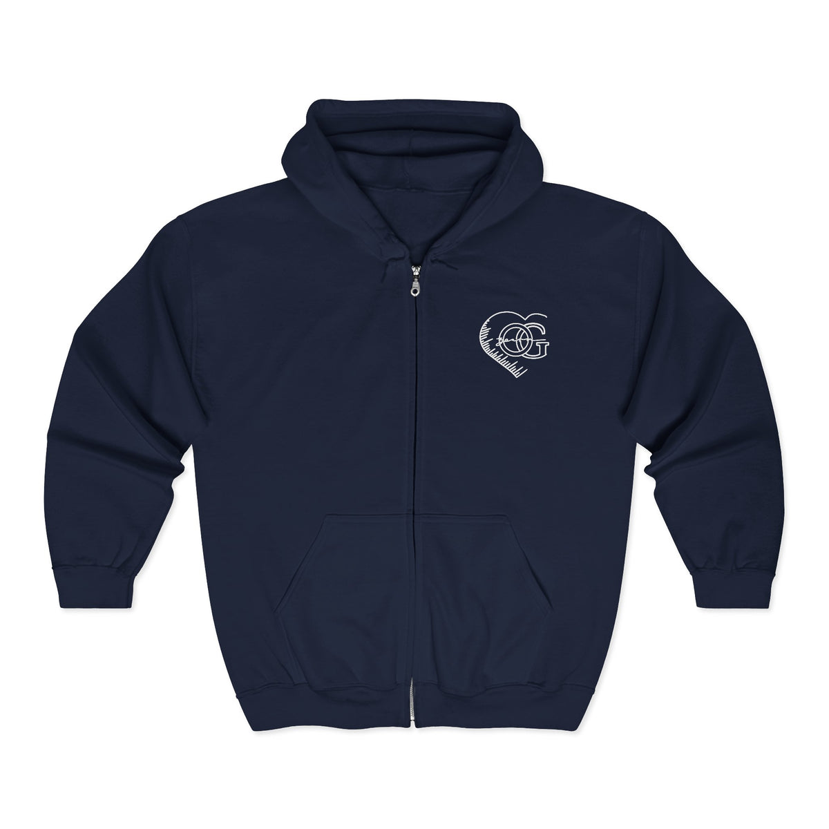 OG Heart Zipper - by OG.clothing